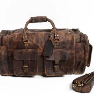 Rustic-Leather-Duffel-Bag