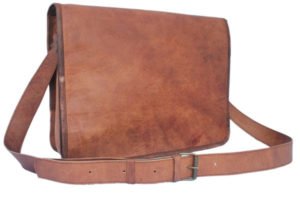 Vintage-Brown-Leather-Messenger-Bag