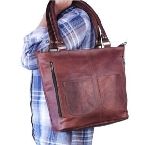 Women's-Leather-Tote-Bag