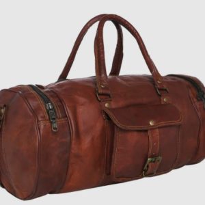 Leather-Gym-Duffel-Bag