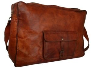 Large-Leather-Suitcase-Duffel-Bag